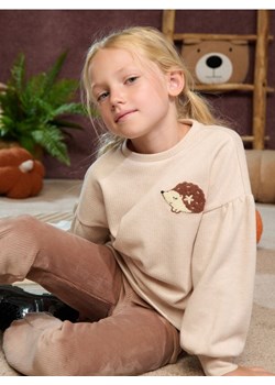 Sinsay - Bluza - beżowy ze sklepu Sinsay w kategorii Bluzy dziewczęce - zdjęcie 175430725