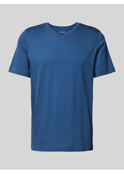 T-shirt z dekoltem w serek ze sklepu Peek&Cloppenburg  w kategorii T-shirty męskie - zdjęcie 175431565