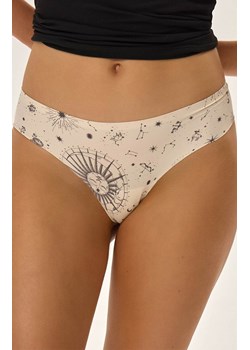 Esotiq 2-pack figi brazylijskie Pie-Pie 42272-K001, Kolor beżowy-wzór, Rozmiar S, Esotiq ze sklepu Intymna w kategorii Majtki damskie - zdjęcie 175433026