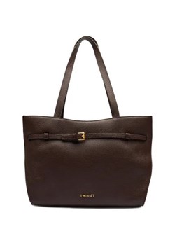 TWINSET Skórzana shopperka ze sklepu Gomez Fashion Store w kategorii Torby Shopper bag - zdjęcie 175438307