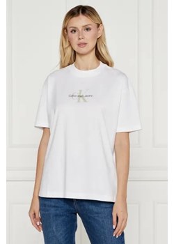 CALVIN KLEIN JEANS T-shirt | Relaxed fit ze sklepu Gomez Fashion Store w kategorii Bluzki damskie - zdjęcie 175438529