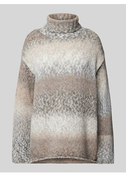 Sweter z dzianiny o kroju oversized z golfem ze sklepu Peek&Cloppenburg  w kategorii Swetry damskie - zdjęcie 175441556