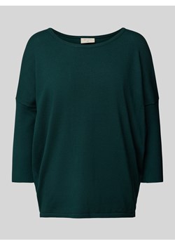 Sweter z dzianiny z okrągłym dekoltem model ‘JONE’ ze sklepu Peek&Cloppenburg  w kategorii Swetry damskie - zdjęcie 175441638