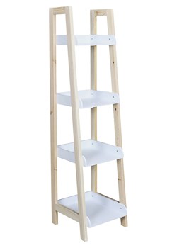 The Home Deco Kids Regał  "Tim" w kolorze biało-jasnobrązowym - 30 x 117,5 x 30 cm ze sklepu Limango Polska w kategorii Regały i witryny - zdjęcie 175442128
