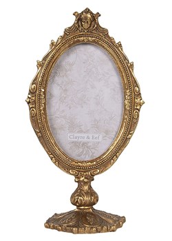 Clayre & Eef Ramka w kolorze złotym na zdjęcia - 14 x 26 x 9 cm - id: 16040996 - marki Limango Polska - 175442835 Clayre & Eef Ramka w kolorze złotym na zdjęcia - 14 x 26 x 9 cm ze sklepu Limango Polska w kategorii Ramki na zdjęcia - zdjęcie 175442835