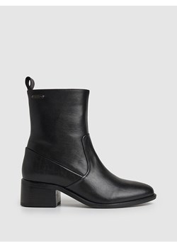 Pepe Jeans FOOTWEAR Skórzane botki &quot;Bonnie Covert&quot; w kolorze czarnym ze sklepu Limango Polska w kategorii Botki - zdjęcie 175442975