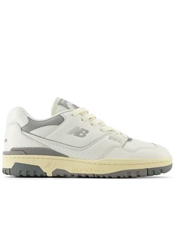 Buty unisex New Balance BB550PTC - białe ze sklepu streetstyle24.pl w kategorii Buty sportowe męskie - zdjęcie 175450129
