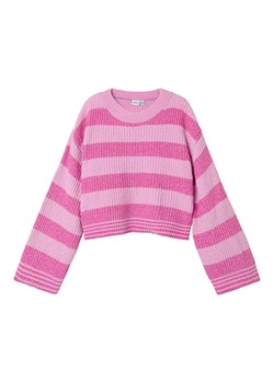 name it Sweter &quot;Nolea&quot; w kolorze różowym ze sklepu Limango Polska w kategorii Swetry dziewczęce - zdjęcie 175450498