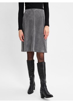 Marie Lund Spódnica damska Kobiety szary wypukły wzór tkaniny ze sklepu vangraaf w kategorii Spódnice - zdjęcie 175451338