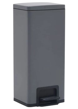 Szary kosz na śmieci ze stali nierdzewnej 30L G5-A51 - id: 45997 - marki Elior - 175458827 Szary kosz na śmieci ze stali nierdzewnej 30L G5-A51 ze sklepu Edinos.pl w kategorii Dom - zdjęcie 175458827