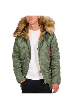 Kurtka Alpha Industries Parka N3B VF 59 10314101 - zielona ze sklepu streetstyle24.pl w kategorii Kurtki męskie - zdjęcie 175466725