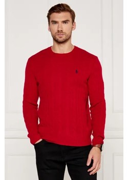 POLO RALPH LAUREN Wełniany sweter | Slim Fit | z dodatkiem kaszmiru ze sklepu Gomez Fashion Store w kategorii Swetry męskie - zdjęcie 175468105