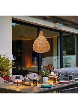 lumisky Lampa solarna LED &quot;Bella&quot; w kolorze jasnobrązowym - wys. 41 x Ø 35 cm ze sklepu Limango Polska w kategorii Dekoracje i akcesoria ogrodowe - zdjęcie 175471486