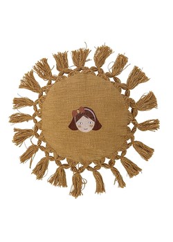 Bloomingville mini Poduszka &quot;Elinna&quot; w kolorze żółtym ze sklepu Limango Polska w kategorii Poduszki dekoracyjne - zdjęcie 175471488