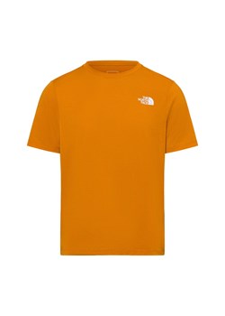 The North Face Koszulka męska Mężczyźni pomarańczowy jednolity ze sklepu vangraaf w kategorii T-shirty męskie - zdjęcie 175475918