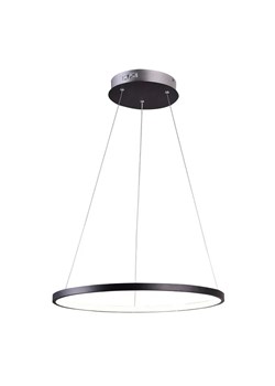 Czarna nowoczesna lampa wisząca w kształcie ringu - V081-Monati ze sklepu Edinos.pl w kategorii Lampy wiszące - zdjęcie 175476398