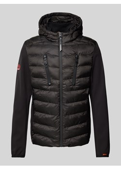 Kurtka softshell z kieszeniami zapinanymi na zamek błyskawiczny ze sklepu Peek&Cloppenburg  w kategorii Kurtki męskie - zdjęcie 175481005