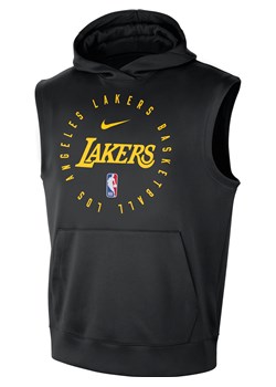 Męska bluza z kapturem bez rękawów Nike Dri-FIT NBA Los Angeles Lakers Spotlight - Czerń ze sklepu Nike poland w kategorii Bluzy męskie - zdjęcie 175481508