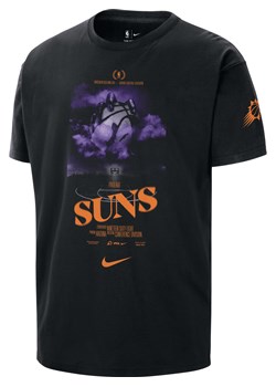 Męski T-shirt Nike NBA Phoenix Suns Courtside - Czerń ze sklepu Nike poland w kategorii T-shirty męskie - zdjęcie 175481595