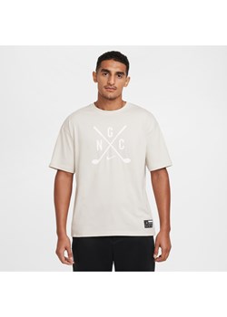 Męski T-shirt do golfa Nike Max90 - Szary ze sklepu Nike poland w kategorii T-shirty męskie - zdjęcie 175481629