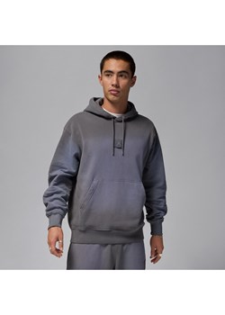 Męska bluza z kapturem Jordan Flight Fleece - Szary ze sklepu Nike poland w kategorii Bluzy męskie - zdjęcie 175481688