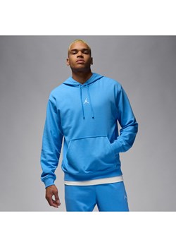 Męska bluza z kapturem Dri-FIT Jordan Sport Crossover - Niebieski ze sklepu Nike poland w kategorii Bluzy męskie - zdjęcie 175481719