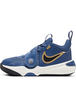 Buty dla małych dzieci Nike Team Hustle D 11 - Niebieski ze sklepu Nike poland w kategorii Buty sportowe dziecięce - zdjęcie 175481725