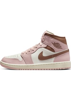 Buty damskie Air Jordan 1 Mid - Różowy ze sklepu Nike poland w kategorii Buty sportowe damskie - zdjęcie 175481857