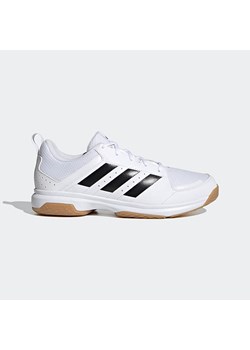 adidas Buty sportowe &quot;Ligra 7&quot; w kolorze białym do piłki ręcznej ze sklepu Limango Polska w kategorii Buty sportowe męskie - zdjęcie 175483576