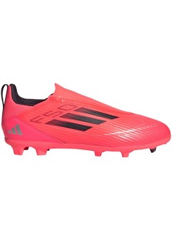 Buty piłkarskie adidas F50 League Ll FG/MG Jr IF1363 czerwone ze sklepu ButyModne.pl w kategorii Buty sportowe dziecięce - zdjęcie 175483809