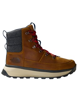 Buty The North Face Bergen Leather WP 0A8A9M8O11 - brązowe ze sklepu streetstyle24.pl w kategorii Buty trekkingowe męskie - zdjęcie 175484356