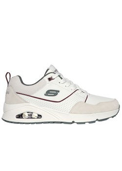 Buty Skechers Uno Retro One 183020WGR - białe ze sklepu streetstyle24.pl w kategorii Buty sportowe męskie - zdjęcie 175484369