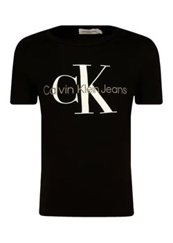 CALVIN KLEIN JEANS T-shirt | Regular Fit ze sklepu Gomez Fashion Store w kategorii Bluzki dziewczęce - zdjęcie 175484605