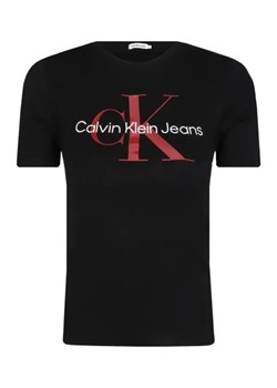 CALVIN KLEIN JEANS T-shirt | Regular Fit ze sklepu Gomez Fashion Store w kategorii Bluzki dziewczęce - zdjęcie 175484629