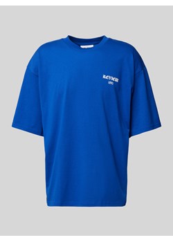 T-shirt o kroju oversized z nadrukiem z logo ze sklepu Peek&Cloppenburg  w kategorii T-shirty męskie - zdjęcie 175492637