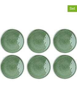Björn Talerze obiadowe (6 szt.) "Magma" w kolorze zielonym - Ø 27 cm ze sklepu Limango Polska w kategorii Naczynia - zdjęcie 175493276