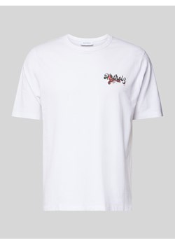 T-shirt z nadrukiem z logo model ‘Lobster’ ze sklepu Peek&Cloppenburg  w kategorii T-shirty męskie - zdjęcie 175494935