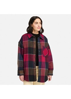 TIMBERLAND KOSZULA HEAVY FLANNEL LONG OVERSHIRT ze sklepu Timberland w kategorii Kurtki damskie - zdjęcie 175499359