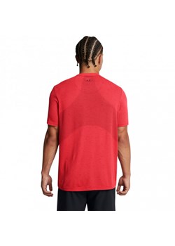 Męska koszulka treningowa Under Armour UA Vanish Seamless SS - czerwona ze sklepu Sportstylestory.com w kategorii T-shirty męskie - zdjęcie 175499795