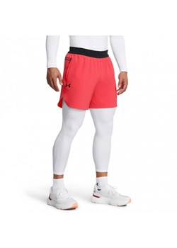 Męskie spodenki treningowe Under Armour UA Vanish Elite Short - czerwone ze sklepu Sportstylestory.com w kategorii Spodnie męskie - zdjęcie 175499805