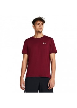 Męska koszulka do biegania Under Armour UA Launch Shortsleeve - czerwona ze sklepu Sportstylestory.com w kategorii T-shirty męskie - zdjęcie 175499987