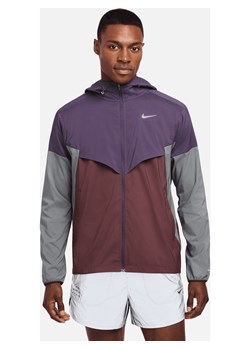 Męska kurtka do biegania Repel Nike Windrunner - Fiolet ze sklepu Nike poland w kategorii Kurtki męskie - zdjęcie 175500397