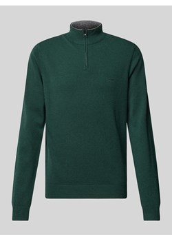 Sweter z dzianiny ze stójką model ‘Emarlo’ ze sklepu Peek&Cloppenburg  w kategorii Swetry męskie - zdjęcie 175507196