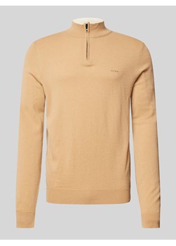 Sweter z dzianiny ze stójką model ‘Emarlo’ ze sklepu Peek&Cloppenburg  w kategorii Swetry męskie - zdjęcie 175507286