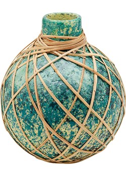 Kare Wazon &quot;Caribbean&quot; w kolorze zielonym - wys. 20 x Ø 18 cm ze sklepu Limango Polska w kategorii Wazony - zdjęcie 175511249