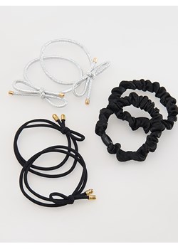 Reserved - Gumki do włosów 6 pack - czarny ze sklepu Reserved w kategorii Gumki do włosów - zdjęcie 175515598