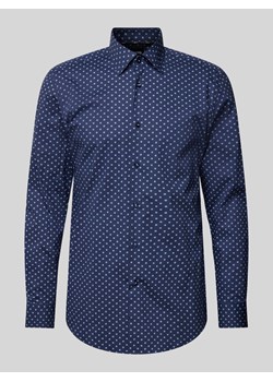 Koszula biznesowa o kroju slim fit z kołnierzykiem typu kent model ‘Hank’ ze sklepu Peek&Cloppenburg  w kategorii Koszule męskie - zdjęcie 175520598