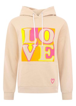 Zwillingsherz Bluza &quot;Print Love&quot; w kolorze beżowym ze sklepu Limango Polska w kategorii Bluzy damskie - zdjęcie 175521277