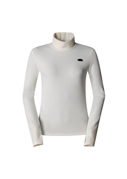 Koszulka The North Face Turtle Neck Slim 0A89C2QLI1 - biała ze sklepu streetstyle24.pl w kategorii Bluzki damskie - zdjęcie 175522058