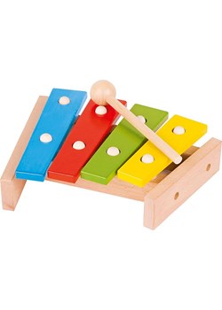 Goki Ksylofon z 4-kolorowymi płytkami dźwiękowymi - 12 m+ ze sklepu Limango Polska w kategorii Zabawki - zdjęcie 175522238